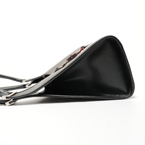 GUCCI Jackie Leather One Belt Shoulder Bag black WS27685