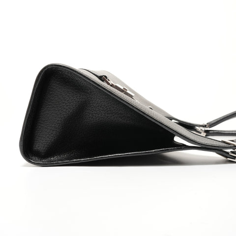 GUCCI Jackie Leather One Belt Shoulder Bag black WS27685