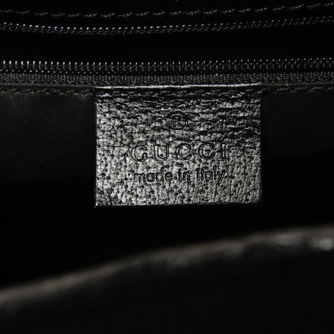 GUCCI Jackie Leather One Belt Shoulder Bag black WS27685