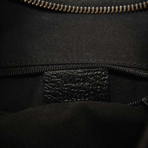 GUCCI GG Canvas One Belt Abby Shoulder Bag black WS27686