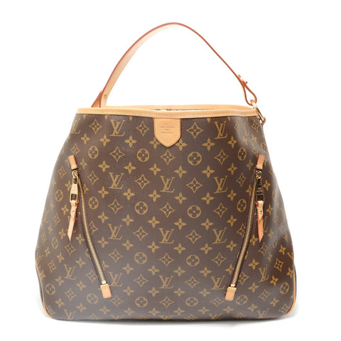 LOUIS VUITTON 2010 Monogram Delightful GM Shoulder Bag Brown WS27688
