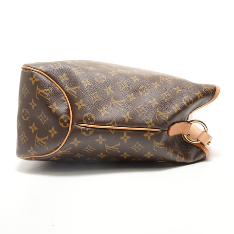 LOUIS VUITTON 2010 Monogram Delightful GM Shoulder Bag Brown WS27688