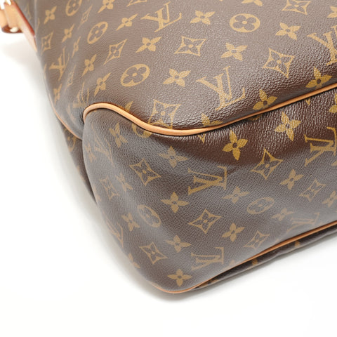 LOUIS VUITTON 2010 Monogram Delightful GM Shoulder Bag Brown WS27688