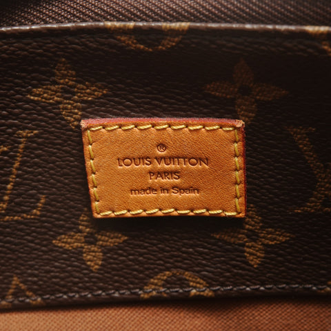 LOUIS VUITTON Sully MM Monogram, manufactured in 2014 Shoulder Bag Brown WS27689
