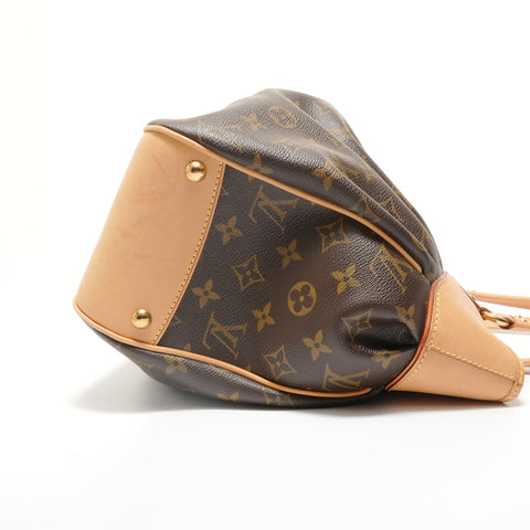LOUIS VUITTON Monogram Botie MM, manufactured in 2009. Shoulder Bag Brown WS27691