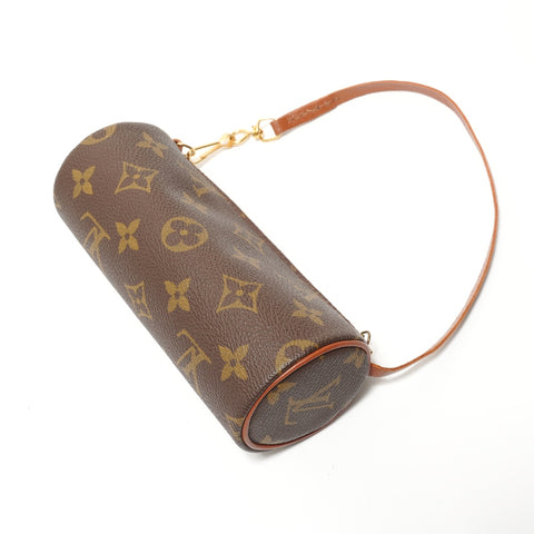 LOUIS VUITTON Monogram Papillon 30, manufactured in 1991. Shoulder Bag Brown WS27692