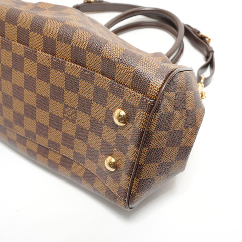 LOUIS VUITTON 2011 Damier Trevi PM Handbag Brown WS27693