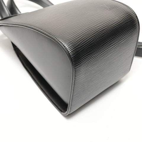 LOUIS VUITTON Epi Minuit M52392, made in 1999. Shoulder Bag black WS27694