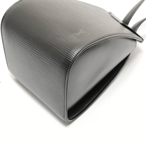 LOUIS VUITTON Epi Minuit M52392, made in 1999. Shoulder Bag black WS27694