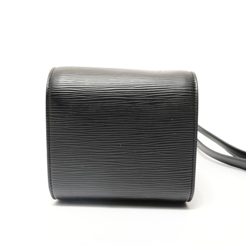 LOUIS VUITTON Epi Minuit M52392, made in 1999. Shoulder Bag black WS27694