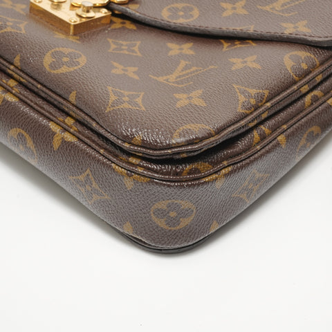 LOUIS VUITTON Monogram Pochette Metis MM (2013 model) Shoulder Bag Brown WS27695