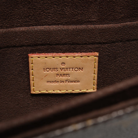 LOUIS VUITTON Monogram Pochette Metis MM (2013 model) Shoulder Bag Brown WS27695