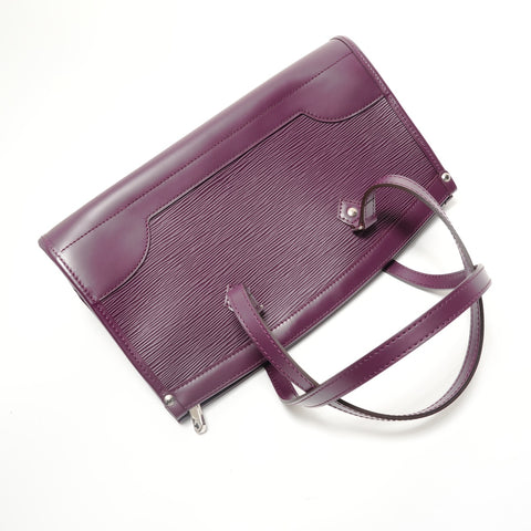 LOUIS VUITTON Epi Madeleine PM, made in 2008. Shoulder Bag purple WS27696