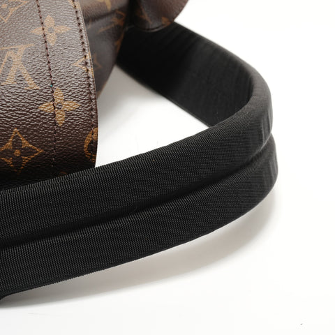 LOUIS VUITTON 2017 Monogram Macassar Christopher MM Backpack  Daypack Brown WS27701