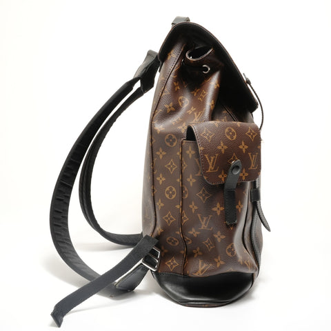 LOUIS VUITTON 2017 Monogram Macassar Christopher MM Backpack Daypack B – NUIR VINTAGE
