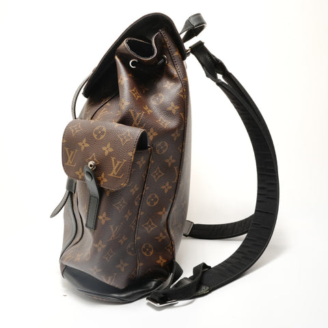 LOUIS VUITTON 2017 Monogram Macassar Christopher MM Backpack Daypack B – NUIR VINTAGE
