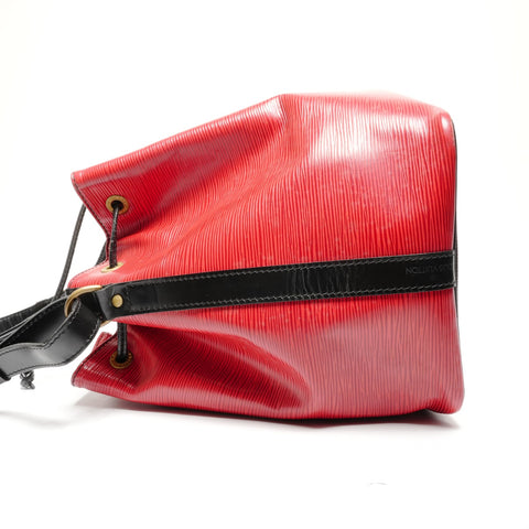 LOUIS VUITTON 1991 Epi Petit Noe Shoulder Bag Red WS27708