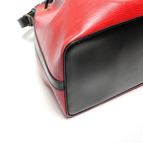 LOUIS VUITTON 1991 Epi Petit Noe Shoulder Bag Red WS27708