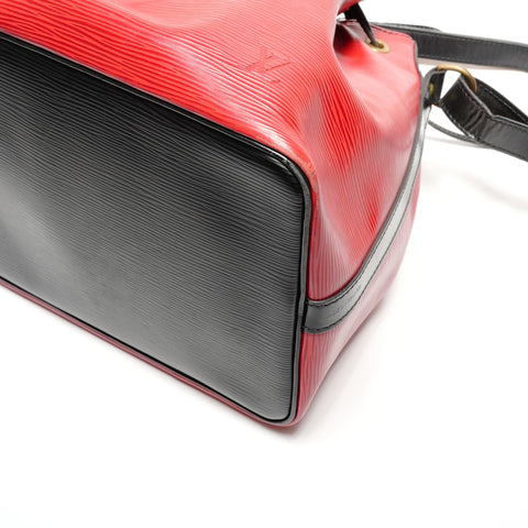 LOUIS VUITTON 1991 Epi Petit Noe Shoulder Bag Red WS27708