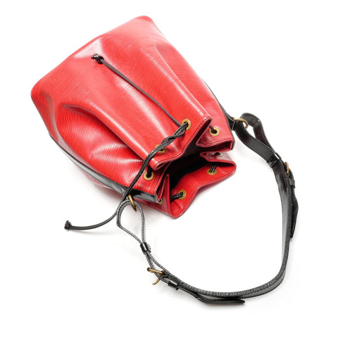 LOUIS VUITTON 1991 Epi Petit Noe Shoulder Bag Red WS27708