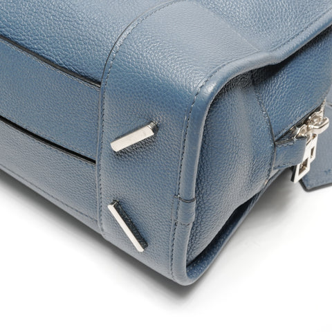 LOEWE Leather Amazona Anagram 2-way Shoulder Bag blue WS27711