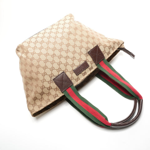 GUCCI GG Canvas Sherry Tote Bag beige WS27712
