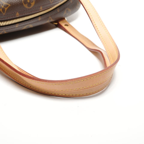 LOUIS VUITTON Monogram Montorgueil PM 2008 Handbag Brown WS27713