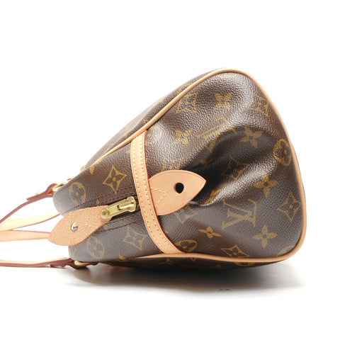 LOUIS VUITTON Monogram Montorgueil PM 2008 Handbag Brown WS27713