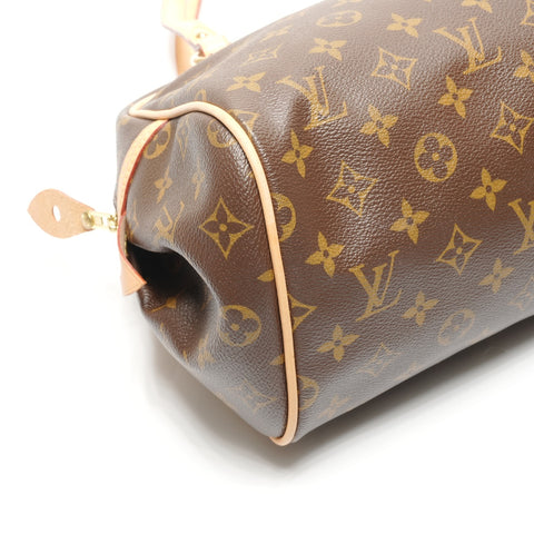 LOUIS VUITTON Monogram Montorgueil PM 2008 Handbag Brown WS27713