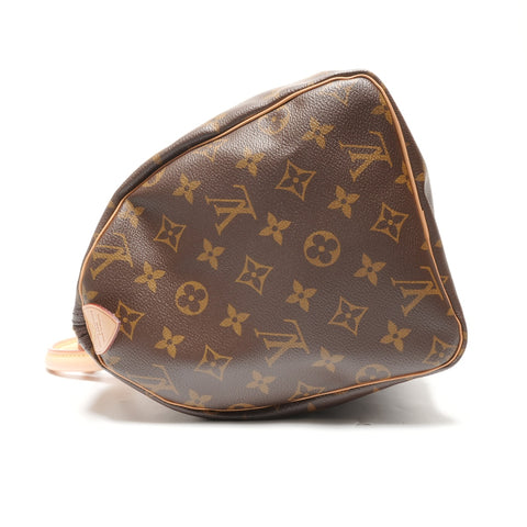 LOUIS VUITTON monogram speedy 30 Handbag Brown WS27714