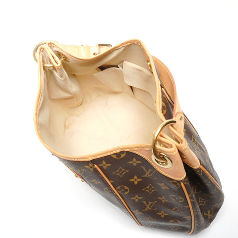 LOUIS VUITTON 2009 Monogram Galliera PM Shoulder Bag Brown WS27715