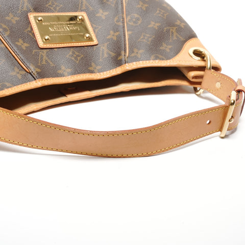 LOUIS VUITTON 2009 Monogram Galliera PM Shoulder Bag Brown WS27715