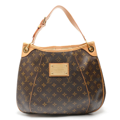 LOUIS VUITTON 2009 Monogram Galliera PM Shoulder Bag Brown WS27715