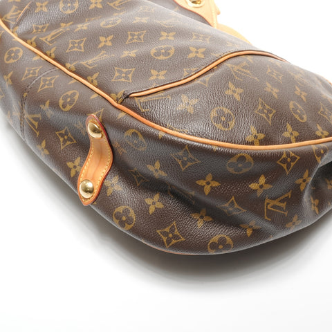 LOUIS VUITTON 2009 Monogram Galliera PM Shoulder Bag Brown WS27715