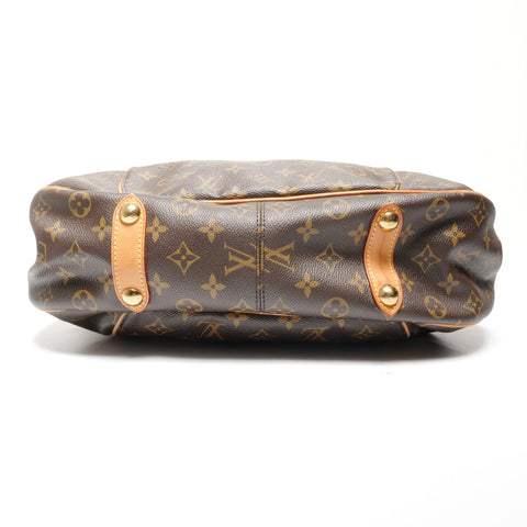 LOUIS VUITTON 2009 Monogram Galliera PM Shoulder Bag Brown WS27715