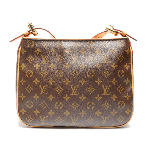 LOUIS VUITTON 2006 Hudson GM Monogram Shoulder Bag Brown WS27716