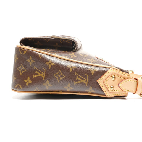 LOUIS VUITTON 2006 Hudson GM Monogram Shoulder Bag Brown WS27716