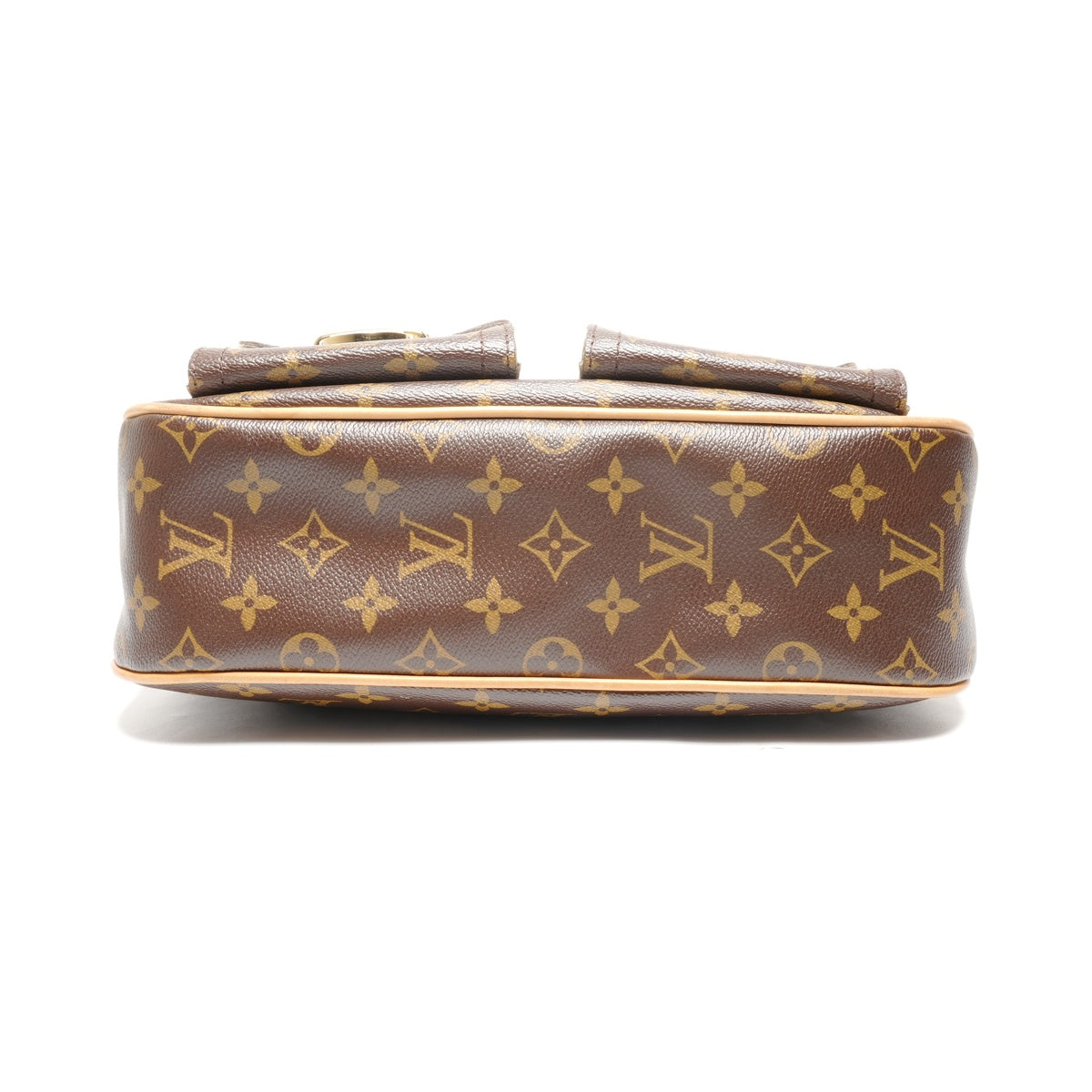 LOUIS VUITTON 2006 Hudson GM Monogram Shoulder Bag Brown WS27716