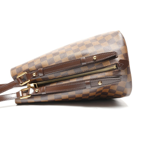 LOUIS VUITTON Damier Cabas Rivington 2012 Shoulder Bag Brown WS27717