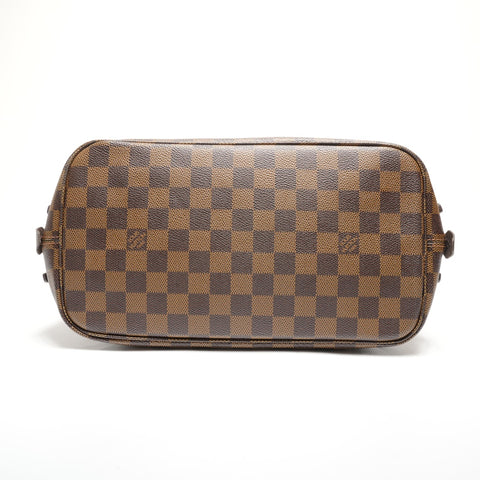 LOUIS VUITTON Damier Cabas Rivington 2012 Shoulder Bag Brown WS27717