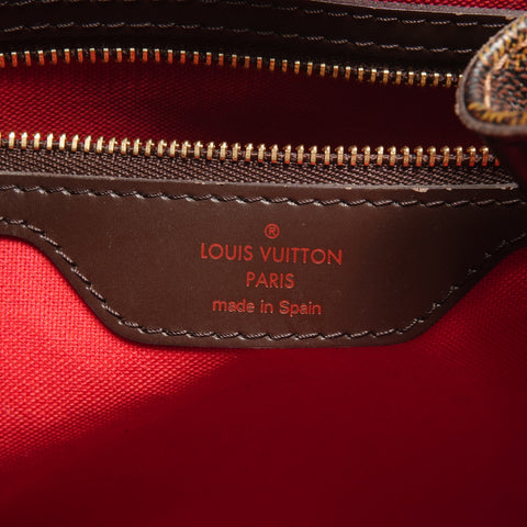 LOUIS VUITTON Damier Cabas Rivington 2012 Shoulder Bag Brown WS27717