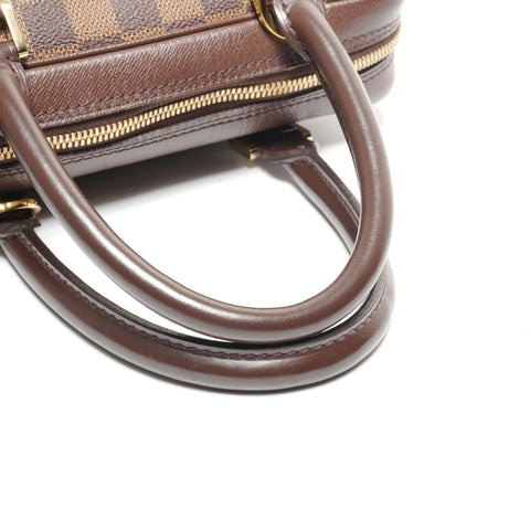 LOUIS VUITTON Brera Damier 2003 Handbag Brown WS27718