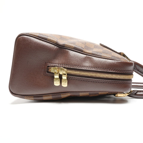 LOUIS VUITTON Brera Damier 2003 Handbag Brown WS27718