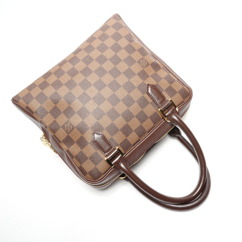 LOUIS VUITTON Brera Damier 2003 Handbag Brown WS27718