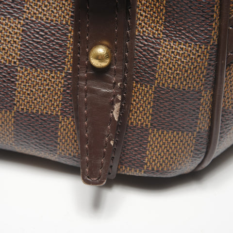 LOUIS VUITTON Damier Rivington GM 2010 Shoulder Bag Brown WS27719