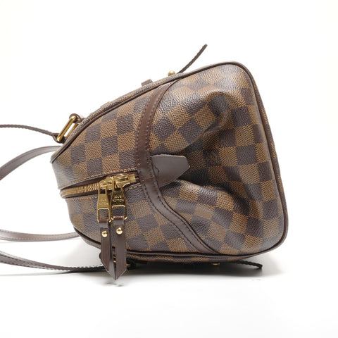 LOUIS VUITTON Damier Rivington GM 2010 Shoulder Bag Brown WS27719