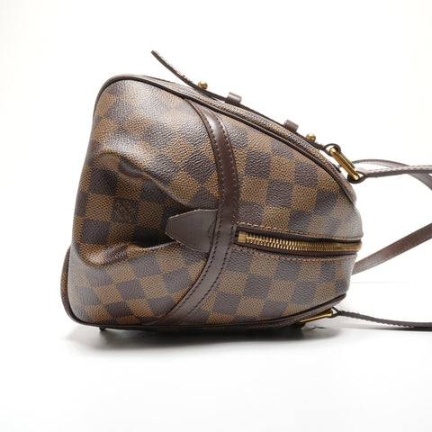 LOUIS VUITTON Damier Rivington GM 2010 Shoulder Bag Brown WS27719