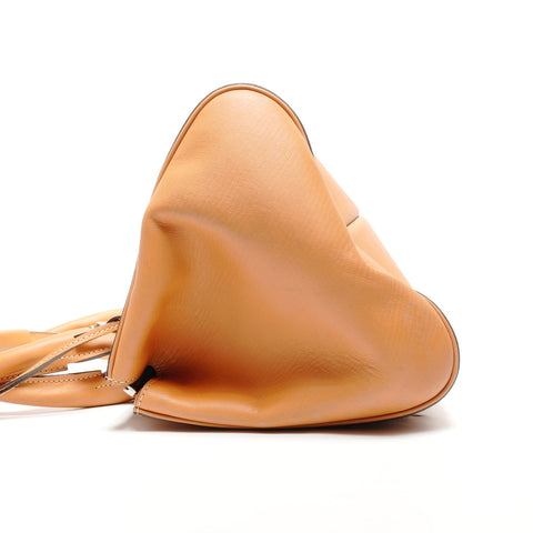 Chloe Leather Paddington Boston Bag Handbag Brown WS27720