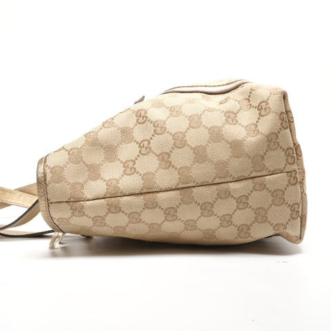 GUCCI GG Canvas Gold Tote Bag beige WS27723