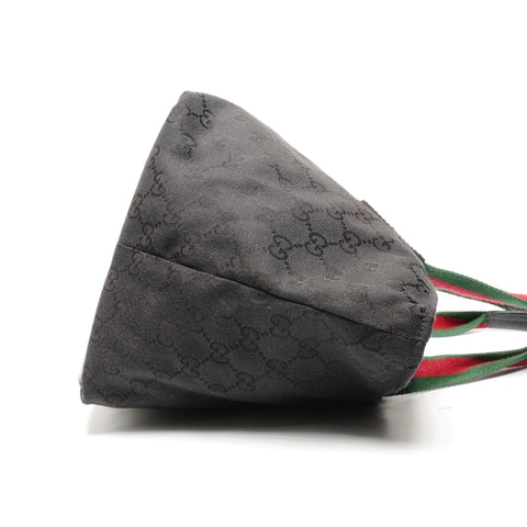 GUCCI GG Canvas Sherry Tote Bag black WS27724